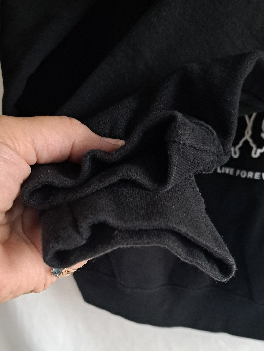 Emotional Meltdown Black Graphic Hoodie - Men's Sweatshirt - Picture 4 of 6